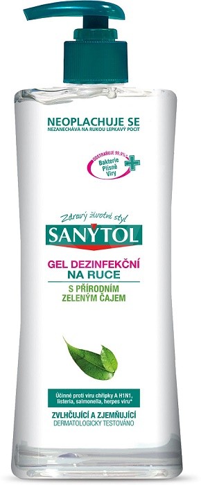 Sanytol dezinfekční.gel 500ml pumpa - Kosmetika Hygiena a ochrana pro ruce Dezinfekce